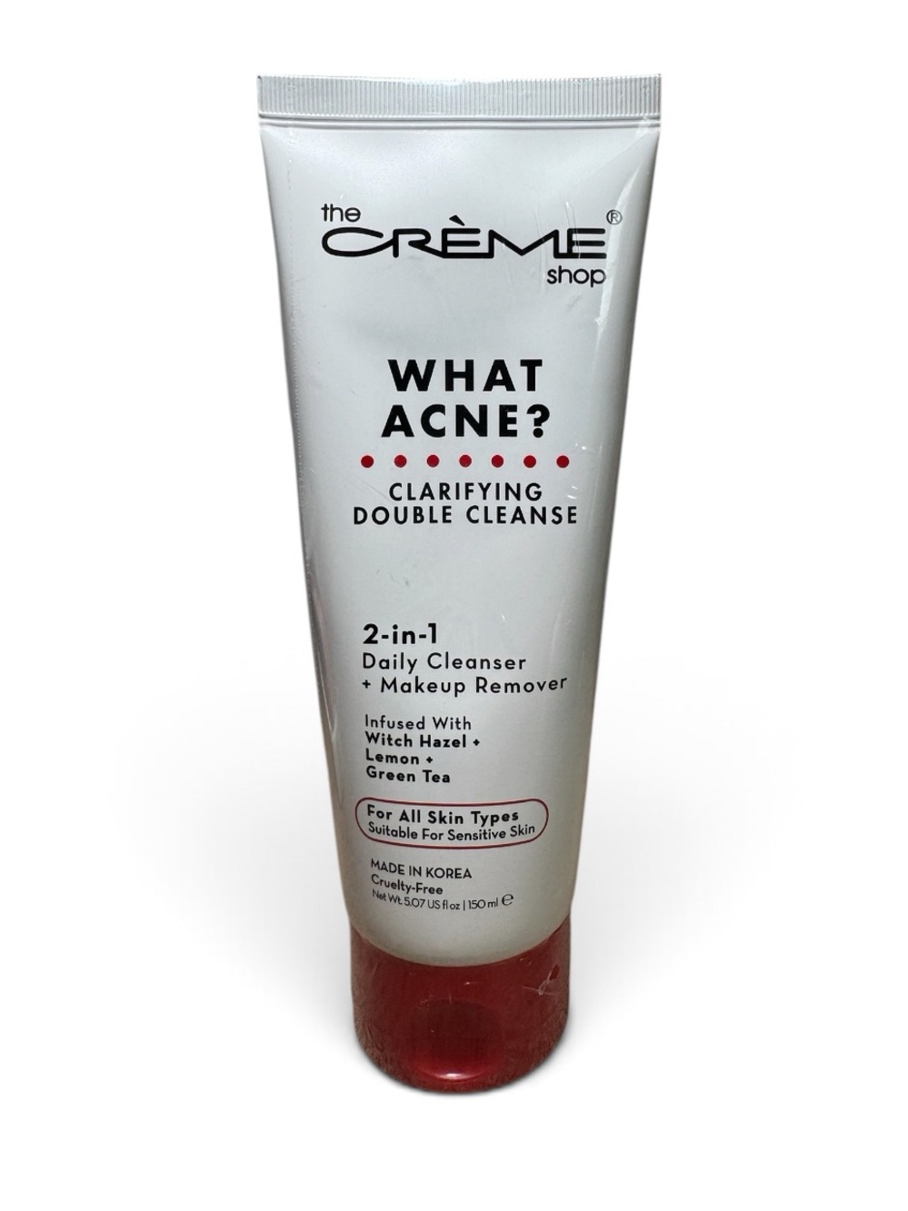 What Acne? Clarifying Double Cleanse